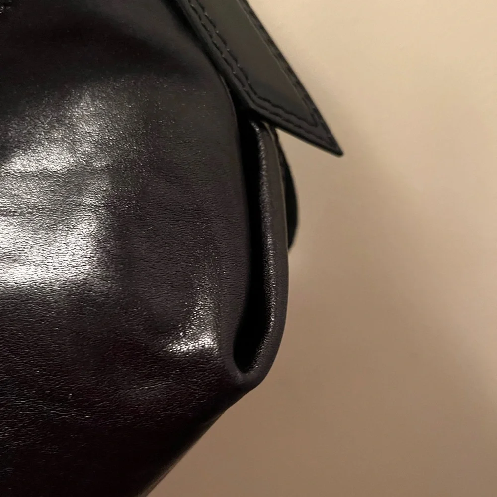 Zadig & Voltaire Black Shoulder Bag with Silver Accents - Picture 7 of 10
